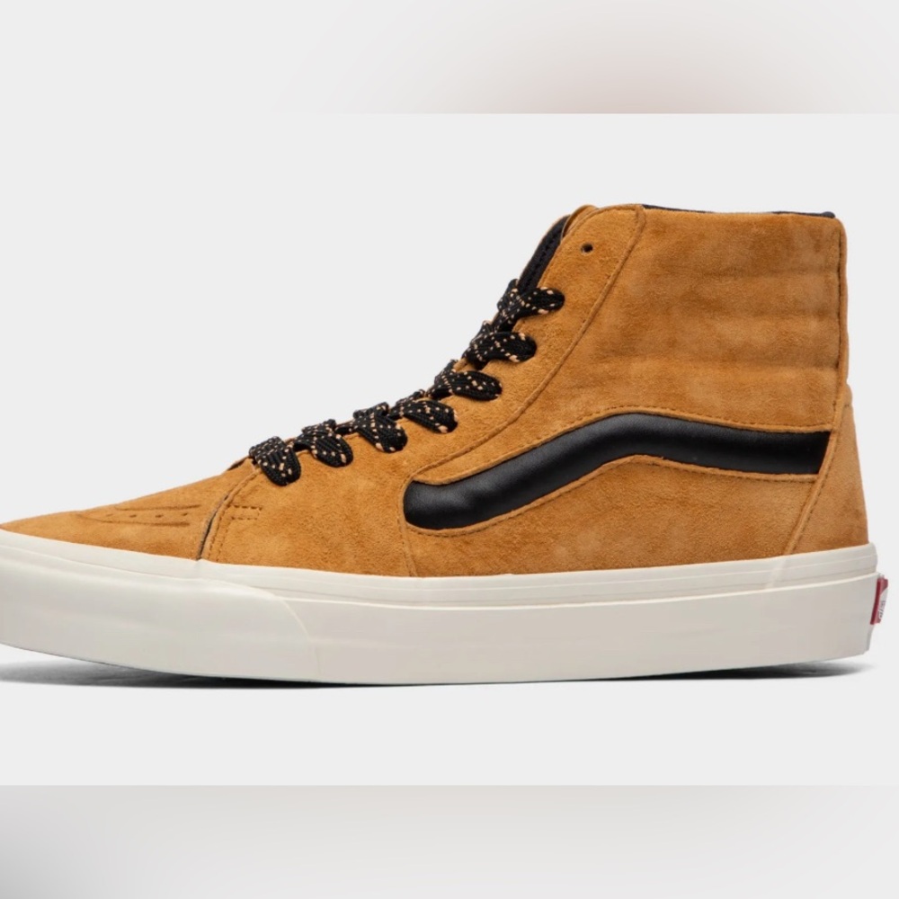Vans Men's Brown High-Top Sneakers